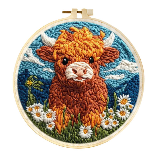 Kit Punch Needle Animali – Ricamo DIY per Principianti