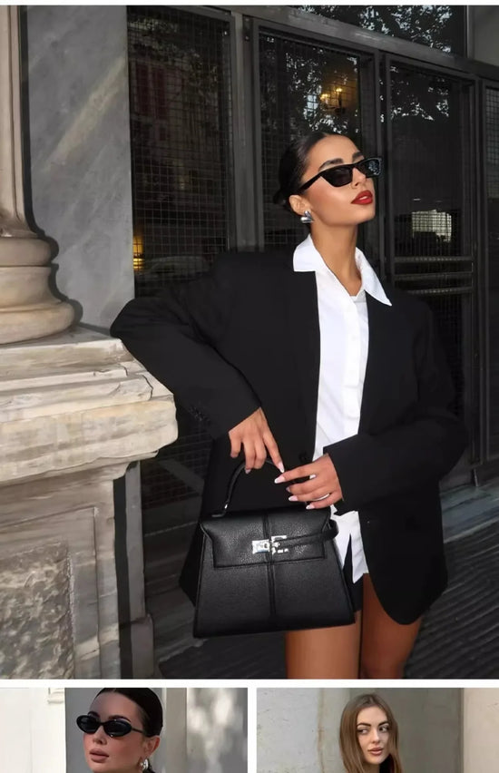 Borsa donna JWPEI “Elise” – crossbody commuter in eco-pelle elegante, divisorie interne, borsa da lavoro & tempo libero 2025
