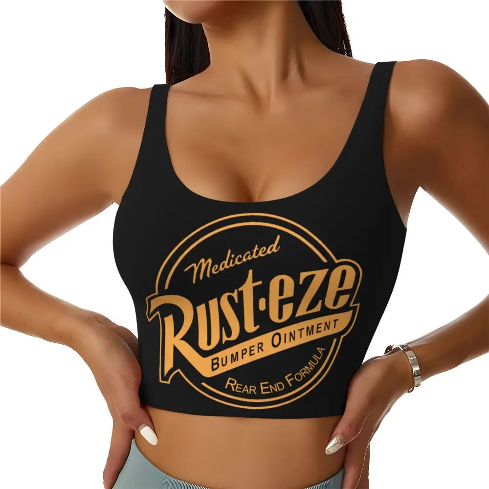 Maglia cars SaettaMcQueen Donna | Cartoon Fitness Crop Top Cars