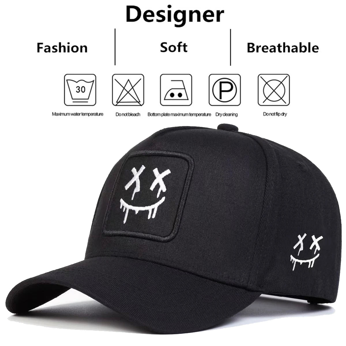 Cappellino baseball unisex ricamato – regolabile stile casual sport-golf