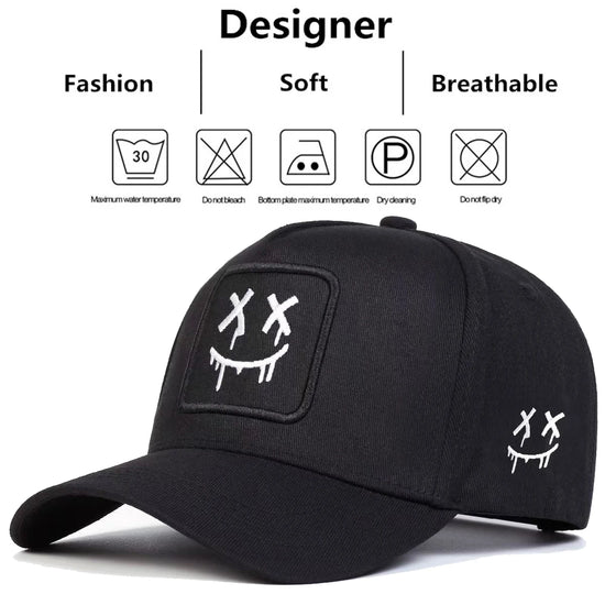 Cappellino baseball unisex ricamato – regolabile stile casual sport-golf