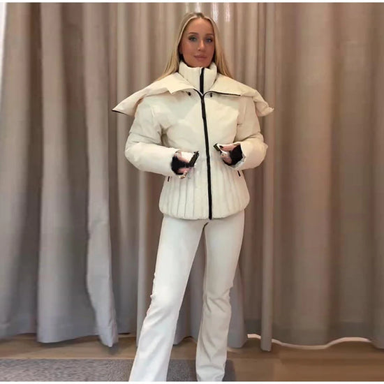 Abbigliamento neve donna: giacca, pantaloni o tuta