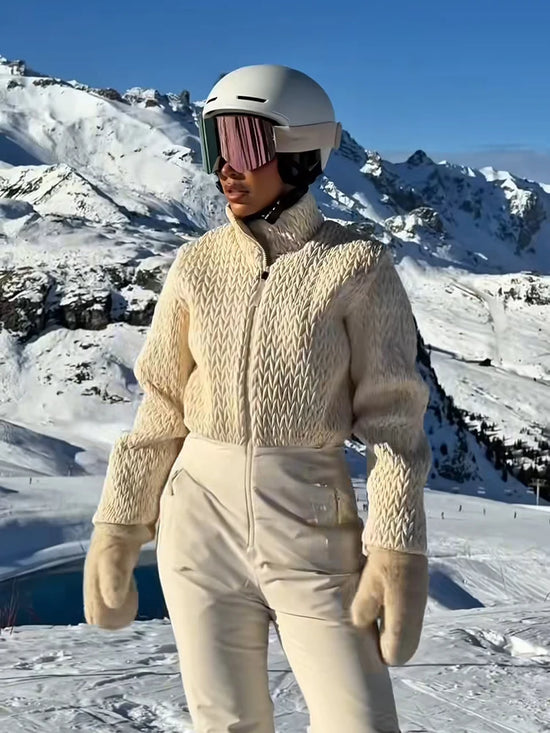 Tuta invernale trapuntata donna e varianti interne A/B