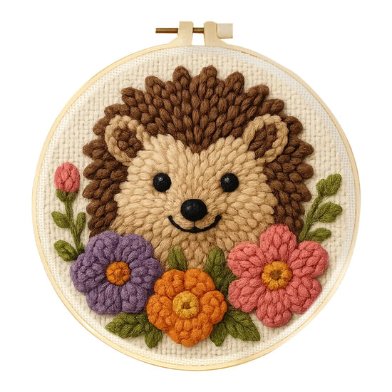 Kit Punch Needle Animali – Ricamo DIY per Principianti