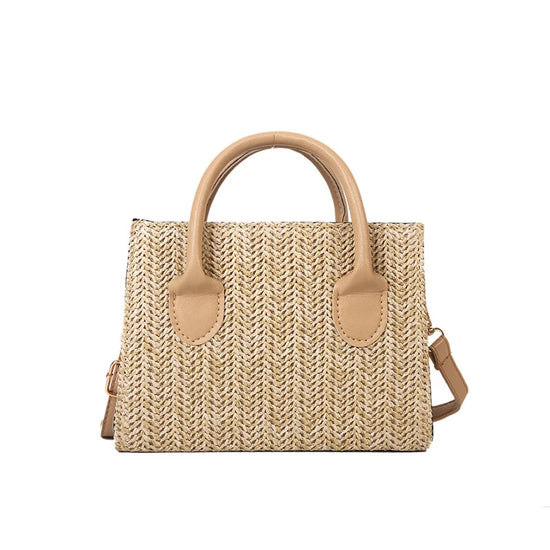 Borsa Tracolla Donna in Paglia Intrecciata – Stile Casual