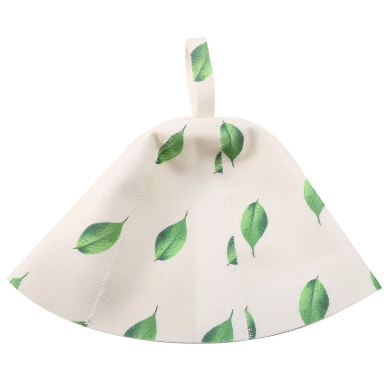 Cappello Sauna Sauna Hat in Feltro Anti-Calore Stile Russo | Protezione Testa