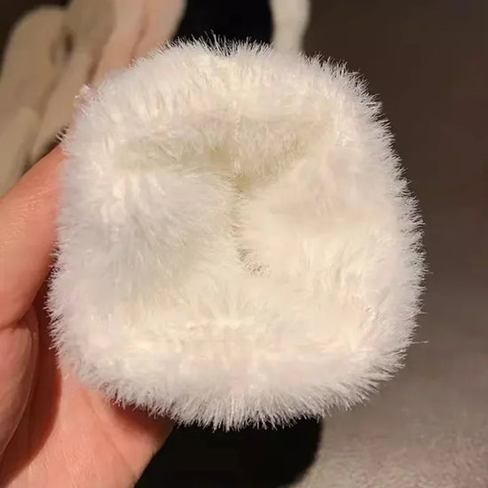 Guanti in pelliccia sintetica “mink fleece” half-finger donna – Guanti senza dita caldi e morbidi per l’inverno, perfetti per scrivere e usare lo smartphone