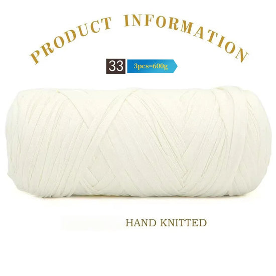 Set 3 gomitoli cloth yarn tessuto – filo intrecciato spesso per borse, tappeti, uncinetto e fai-da-te 2025