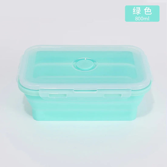 Contenitori Alimentari Pieghevoli 4 Pezzi – Set Salvaspazio in Silicone
