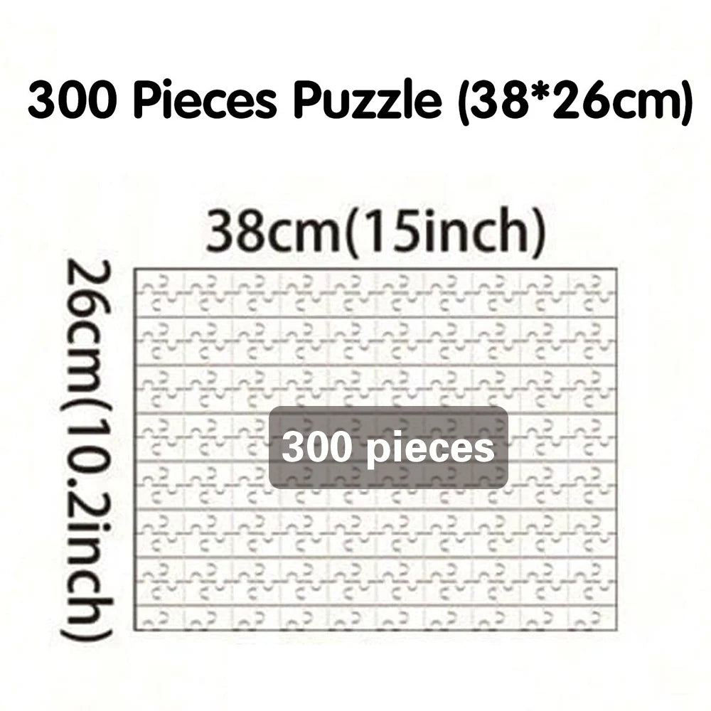 Puzzle Personalizzato con Foto – Puzzle di Cartone o Legno da 35 a 1000 Pezzi