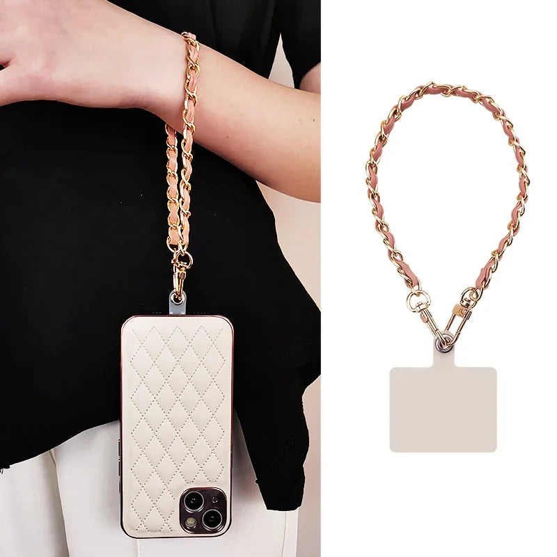 Laccetto corto e portatile con clip – Laccetto da polso anti-smarrimento universale per custodie di telefoni e accessori
