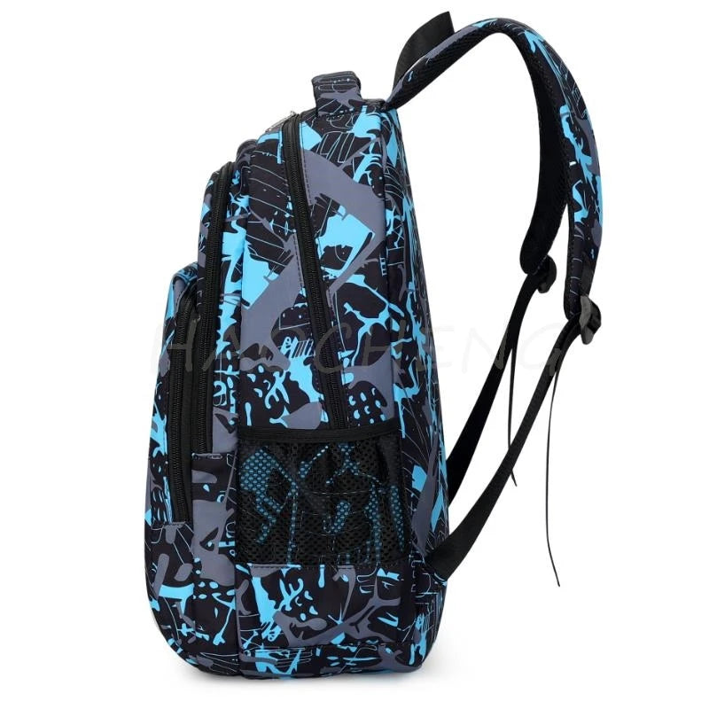67 Six Seven Print 3Pcs/set Camouflage Backpack With Lunch Bag Steal A BrainRot Boy Student Teens Rucksack Girl Casual SchoolBag