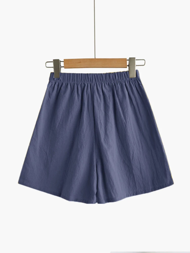Shorts Donna Vita Elastica con Fiocco – Pantaloncini Casual Sportivi