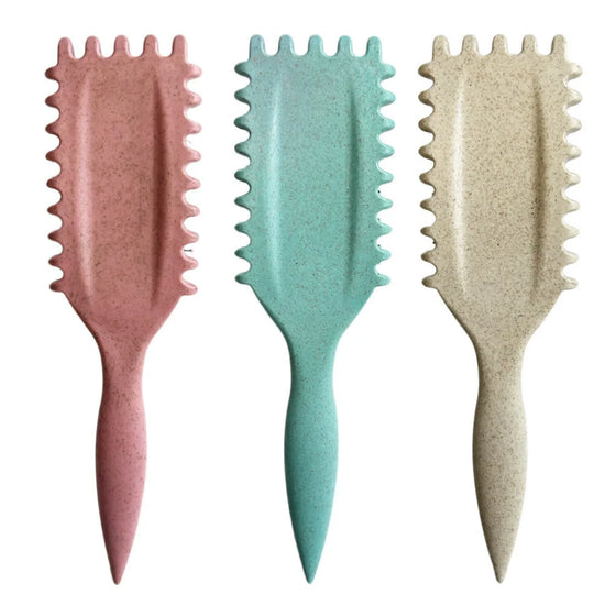 Spazzola Styling Ricci e Mossi con Impugnatura Ergonomica – Riduce Strappo e Definisce i Ricci