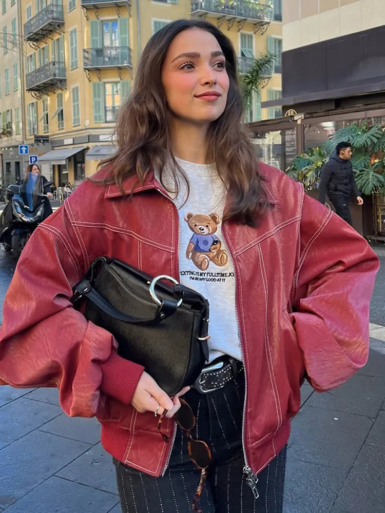 Bomber Donna Collo Alto con Zip - immagine 52