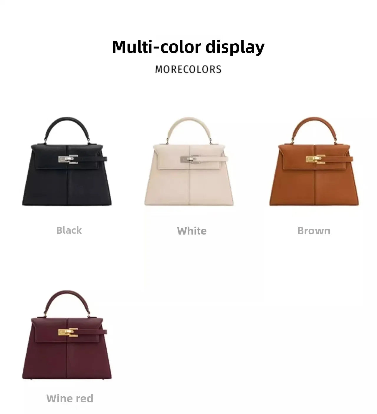 Borsa donna JWPEI “Elise” – crossbody commuter in eco-pelle elegante, divisorie interne, borsa da lavoro & tempo libero 2025