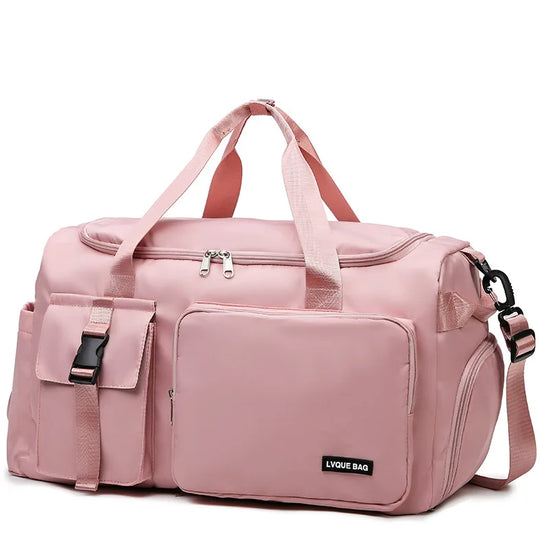 Borsa sportiva donna 2025 – duffel con doppio comparto asciutto/bagnato ideale per palestra, nuoto e viaggi