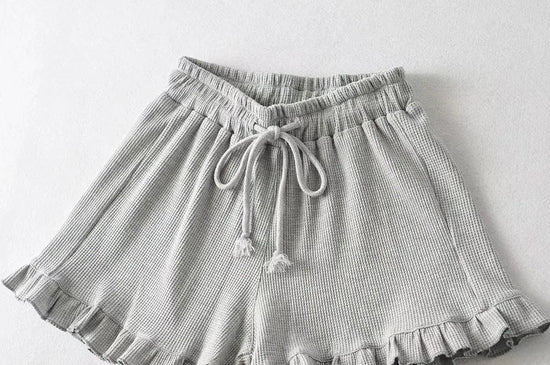 Shorts Donna Vita Alta con Coulisse – Pantaloncini Loose Estivi