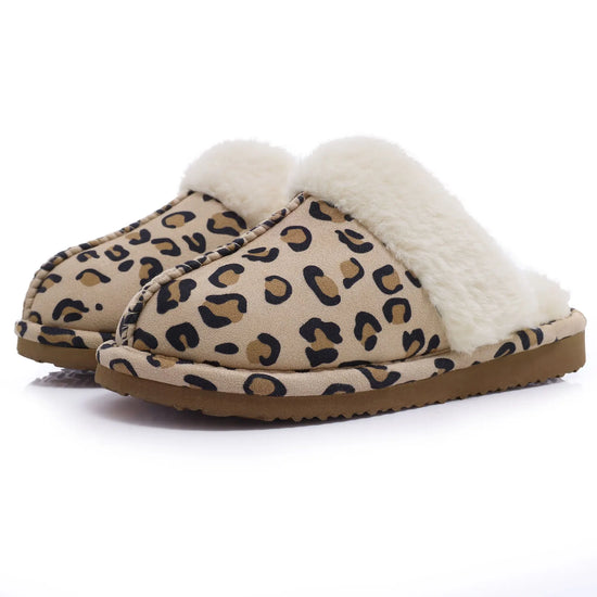 Ciabatte donna in pelliccia eco e suede – antiscivolo, indoor/outdoor, moda casa 2025