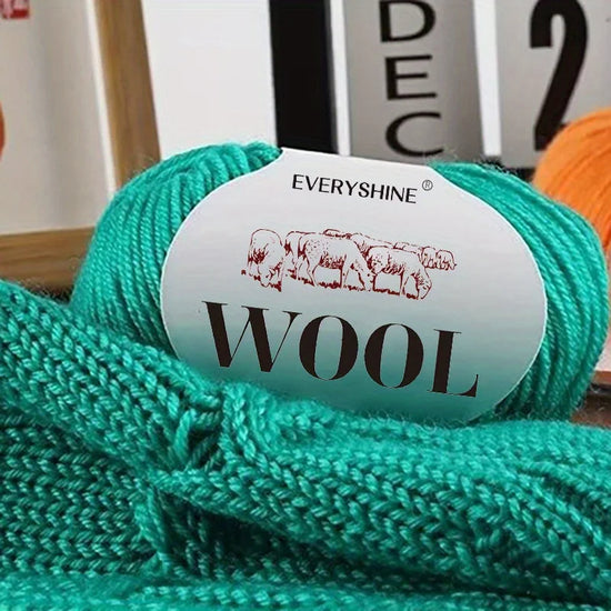 Set 6 pezzi Filato Lana – 300g Totali per Maglia & Uncinetto, Gomitoli Multicolore
