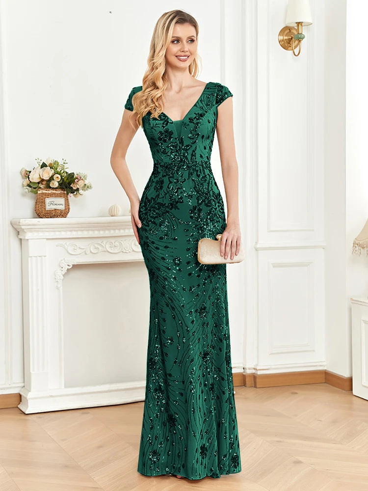 abito cerimonia damigella champagne elegante completo