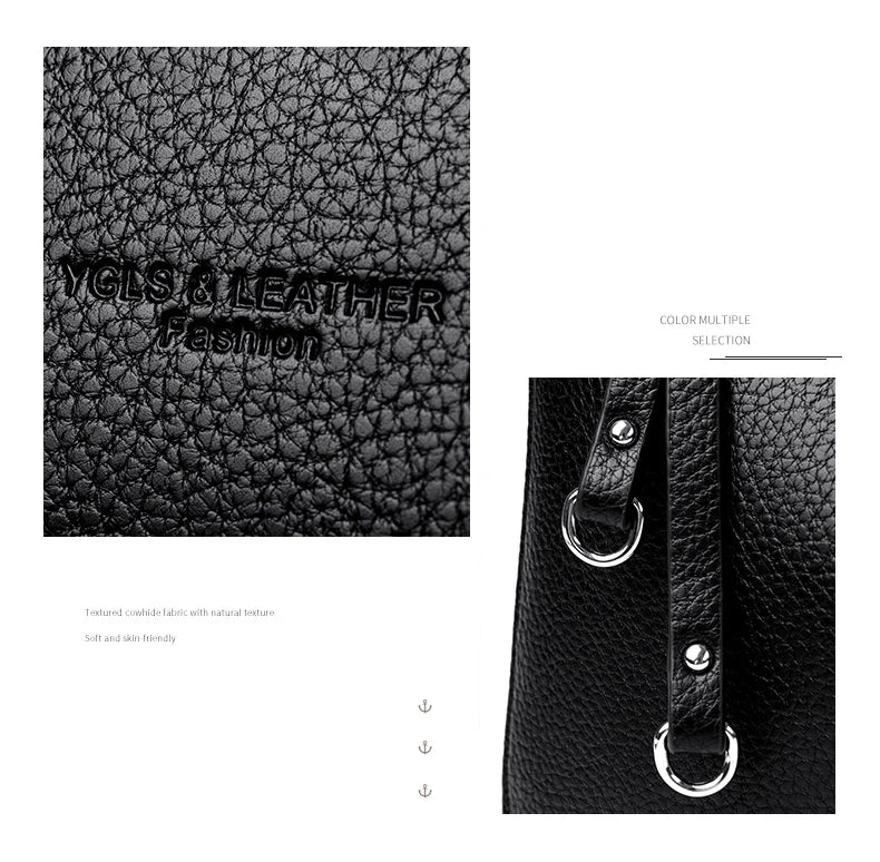 Borsa donna in ecopelle morbida – Tote e crossbody elegante per lavoro e tempo libero