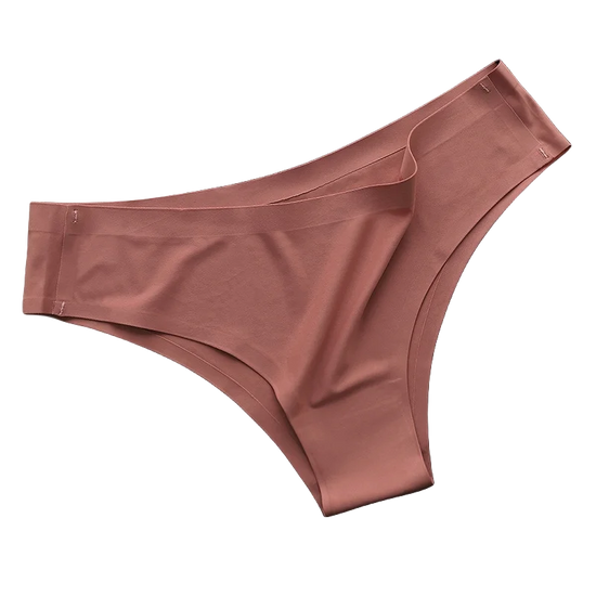 Set 4 pezzi mutandine donna seamless in ice silk – vita bassa G-string ultra sottile comfort quotidiano