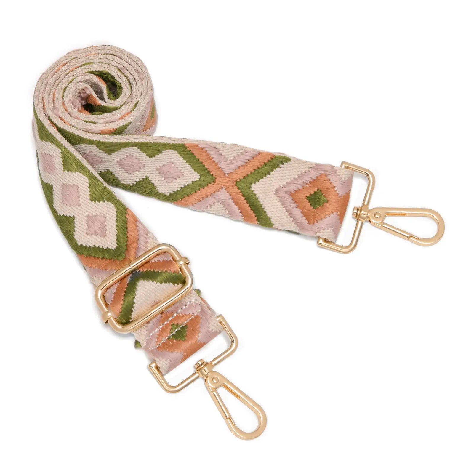 Tracolla borsa regolabile stile “guitar strap” 2025 – cinghia staccabile stampata, originale crossbody / shoulder strap