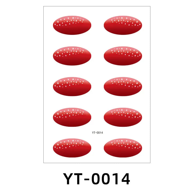 Adesivi Ombretto Occhi Waterproof – Stickers Trucco Party