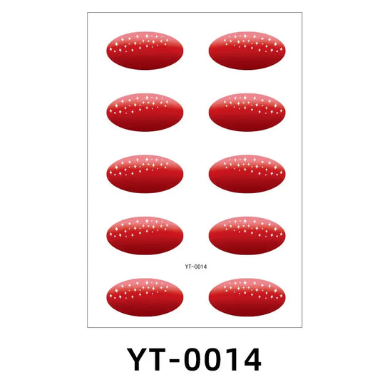 Adesivi Ombretto Occhi Waterproof – Stickers Trucco Party