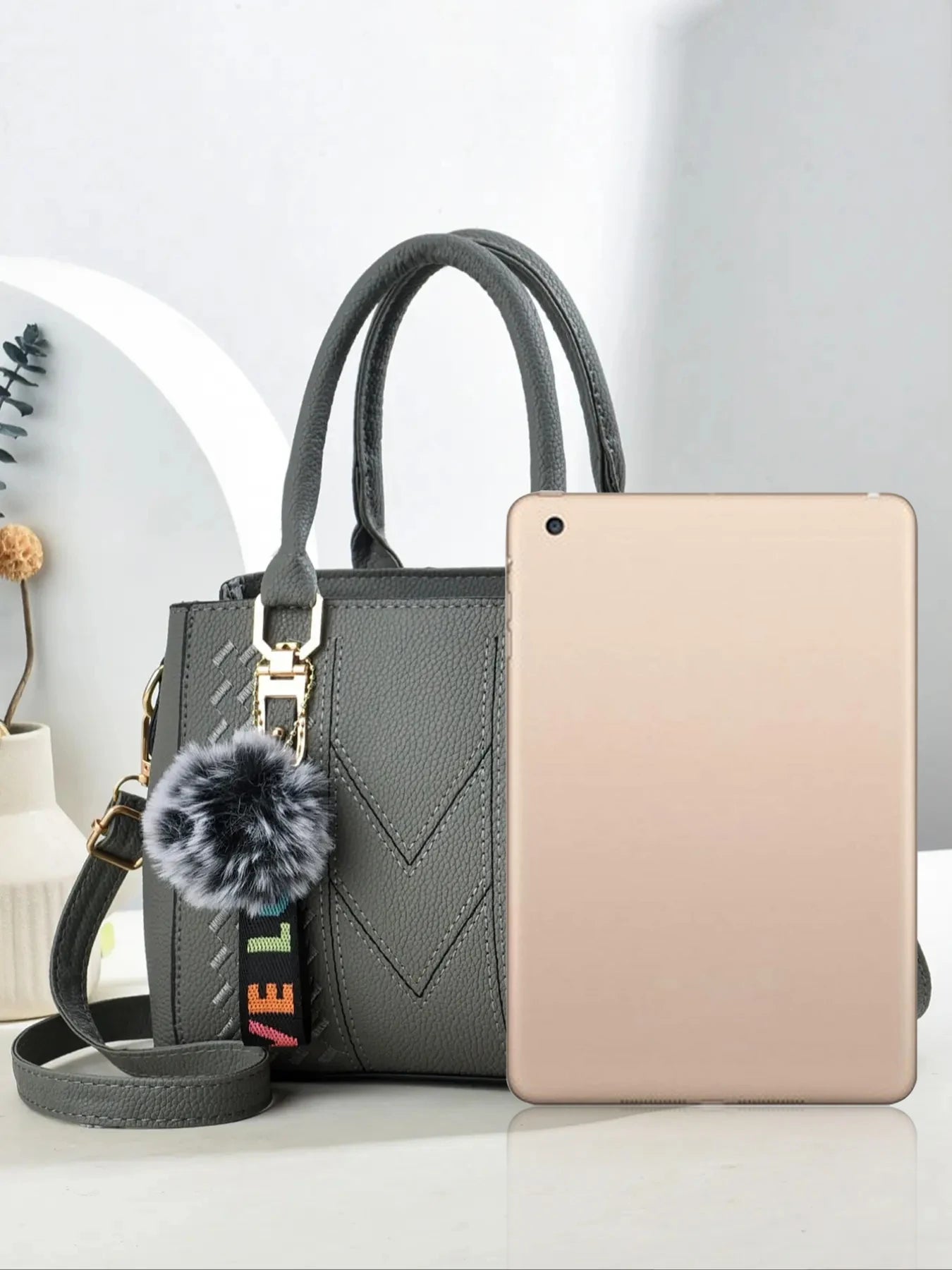 Borsa donna capiente ricamata 2025 – crossbody grande capacity con ricami floreali, borsa da spalla per uso quotidiano elegante