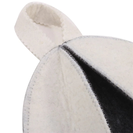 Cappello Sauna Sauna Hat in Feltro Anti-Calore Stile Russo | Protezione Testa