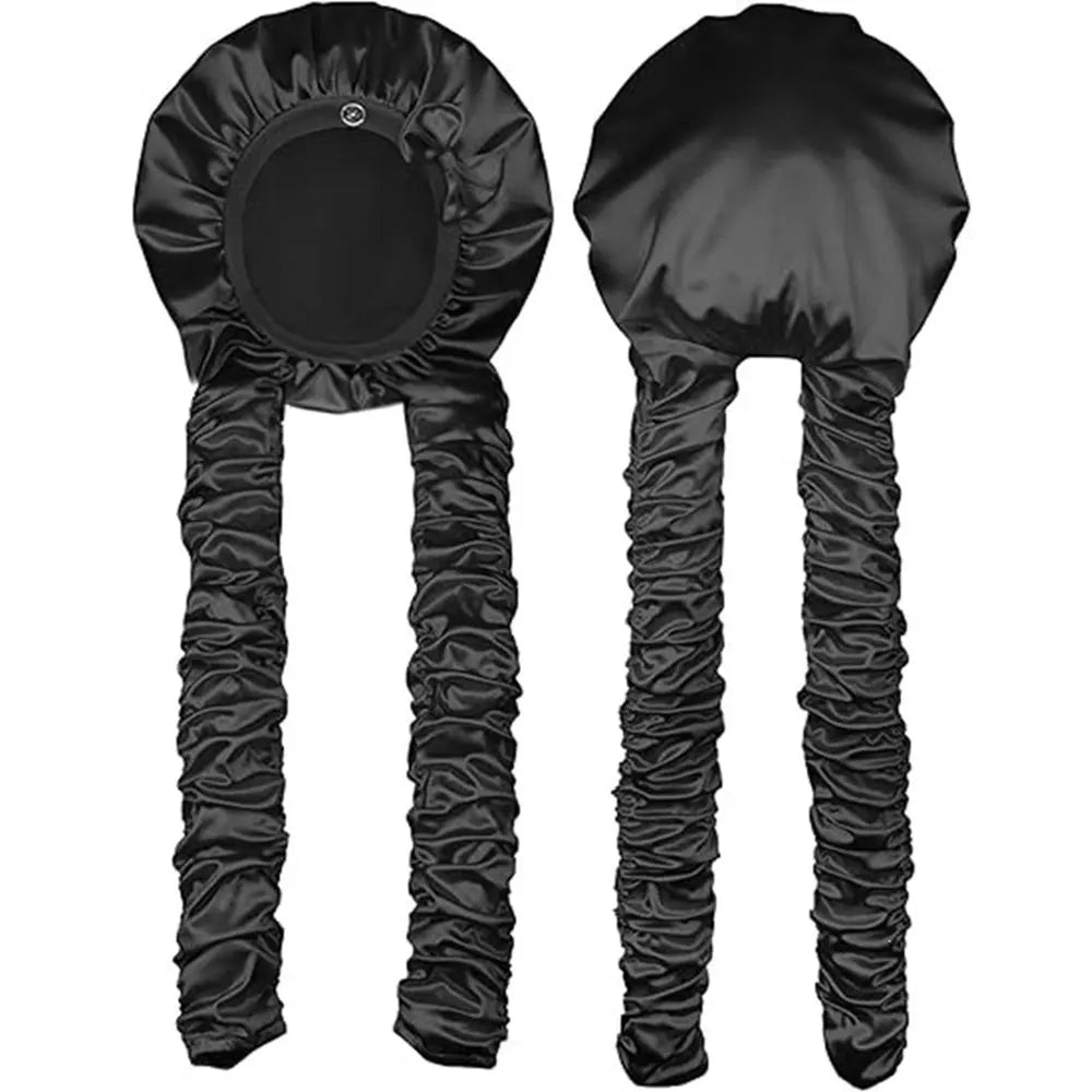 Cuffia Notte Extra Lunga per Trecce e Capelli Ricci – Satinata