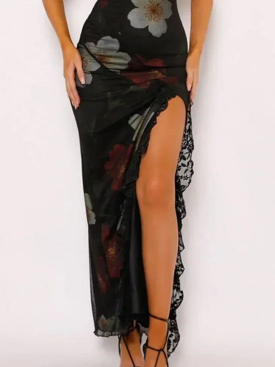 Abito con Fiore in Pizzo – Sexy, Elegante e Super Trendy