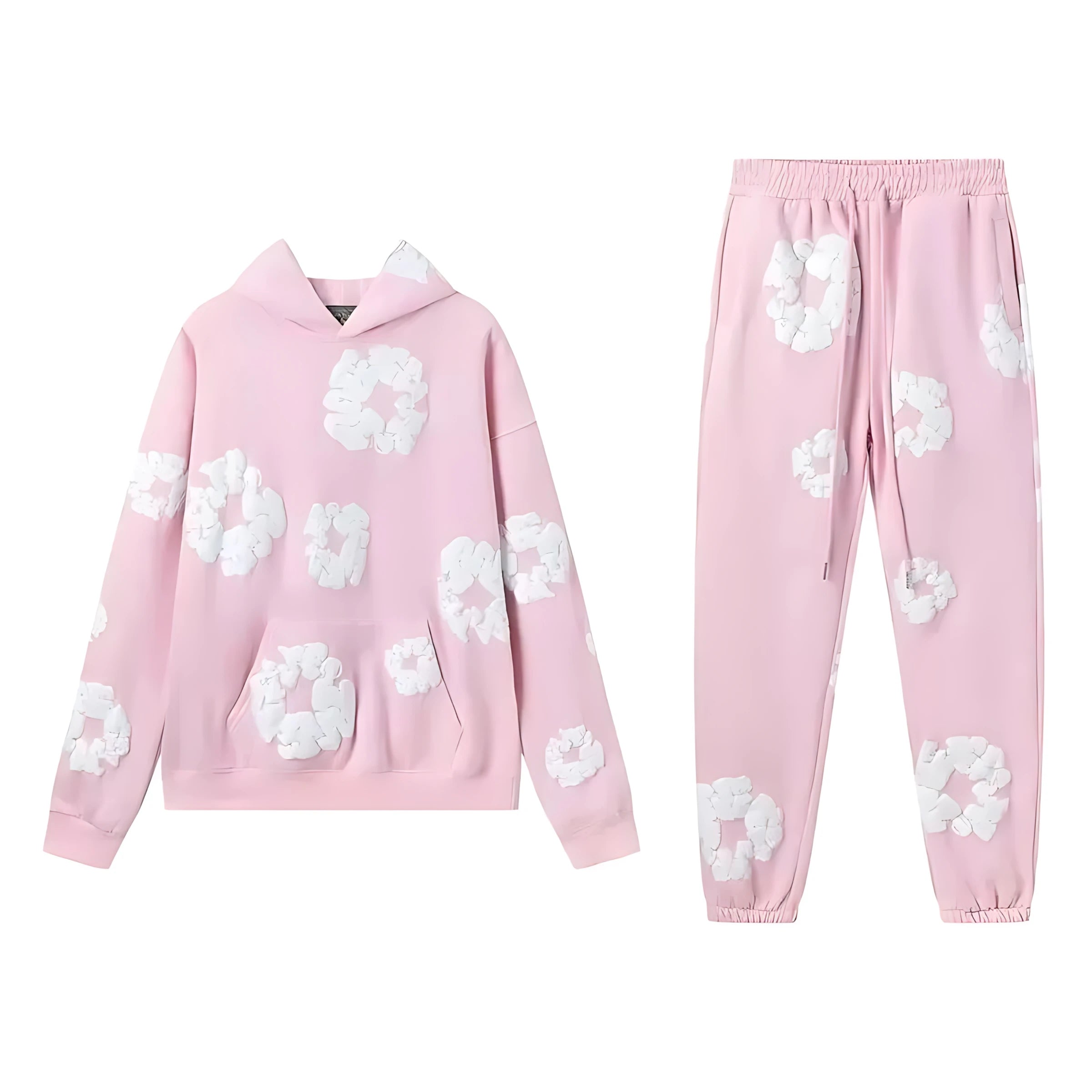 Set felpa con cappuccio e pantaloni unisex 2025 – Stampa 3D casual, morbido e confortevole, ideale per primavera e autunno