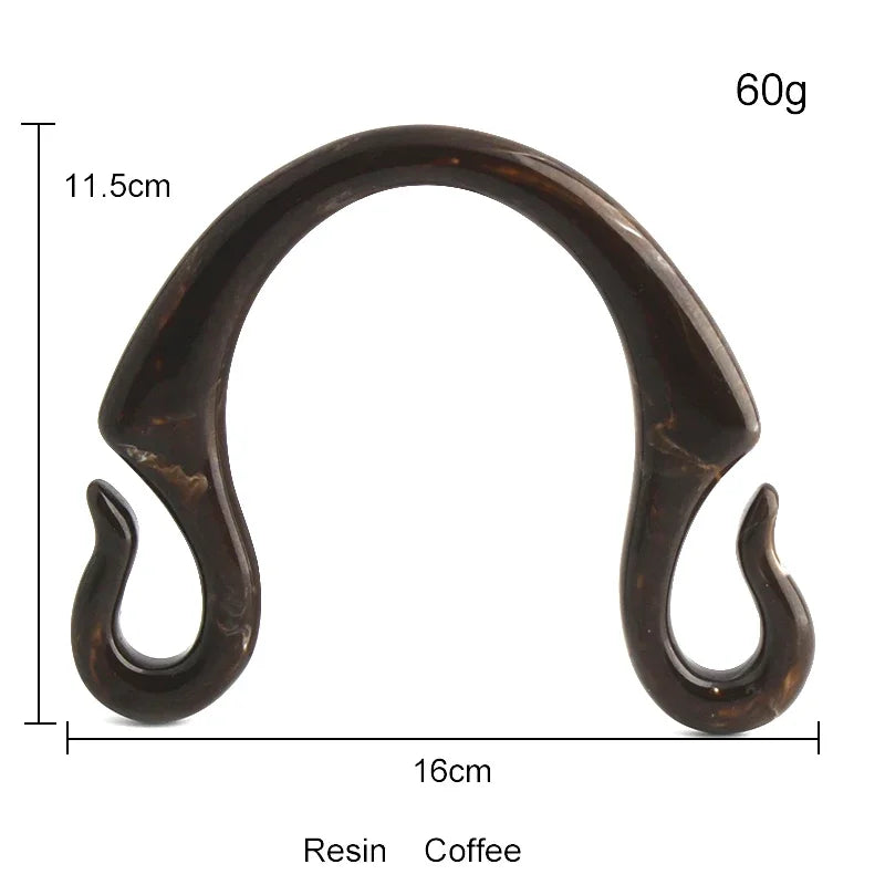 Set Manici per Borse in Resina – 2-10-20 pezzi per Fai-da-Te, Creazione Borse