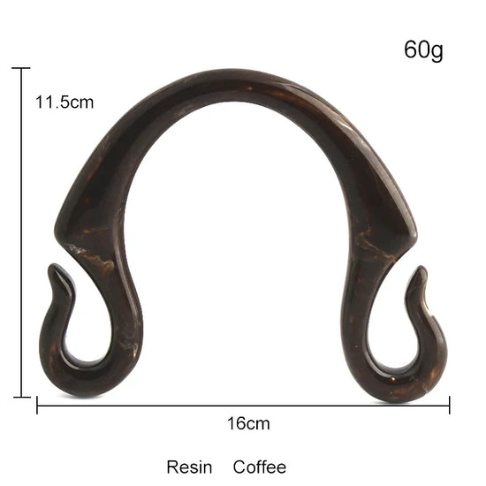 Set Manici per Borse in Resina – 2-10-20 pezzi per Fai-da-Te, Creazione Borse