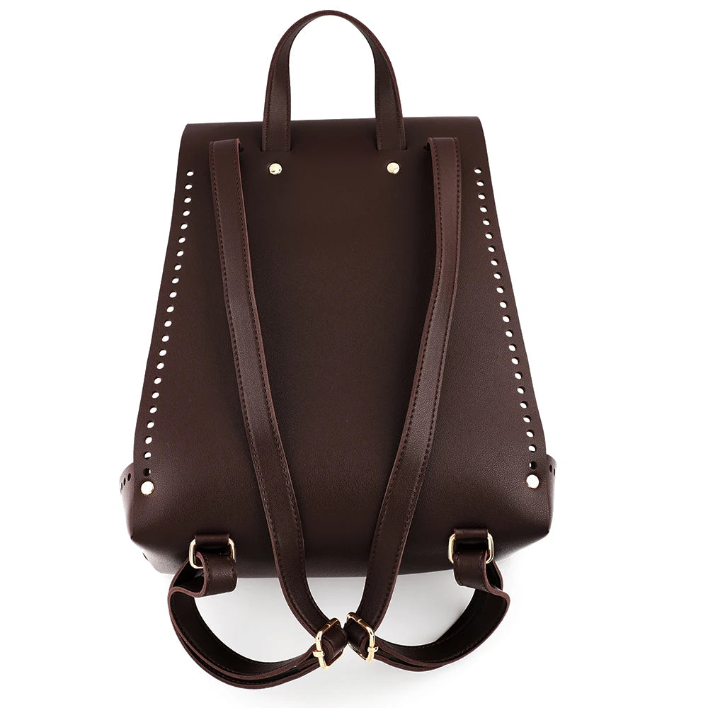 Kit Zaino / Borsa con Base in Ecopelle e Uncinetto – Fai-da-Te Borsa Unica