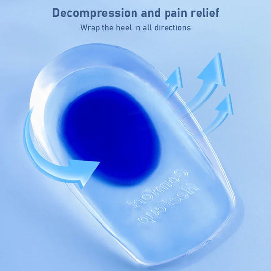 Gel Antidolore – Solette Silicone Ammortizzanti per Tallone e Piedi
