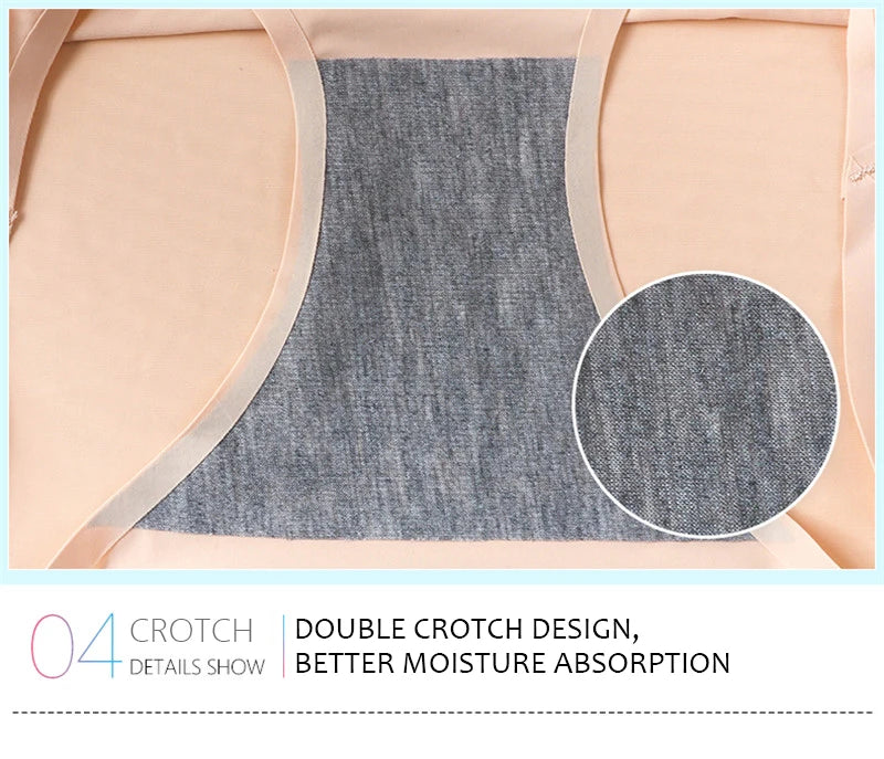 Set 9 pezzi perizomi donna seamless in ice-silk – mid-rise, mutandine traspiranti comfort quotidiano taglie grandi