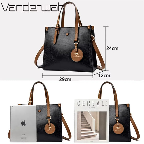 Borsa a tracolla donna con tasche e scomparti - foto 85 della galleria