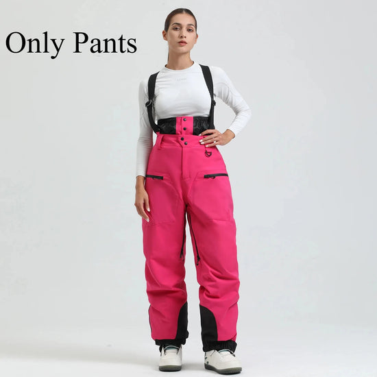 Pantaloni da neve donna 2025 impermeabili e antivento – snow pants termici tecnici per sci, snowboard e attività all’aperto