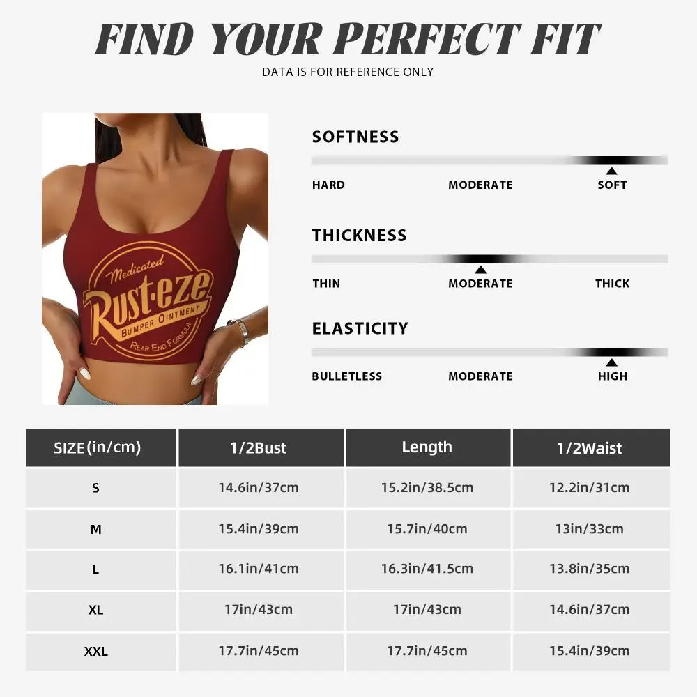 Maglia cars SaettaMcQueen Donna | Cartoon Fitness Crop Top Cars