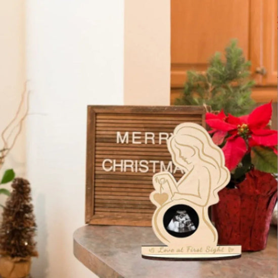 Porta Braccialetto Nascita Neonato – Targhetta Hello World in Legno