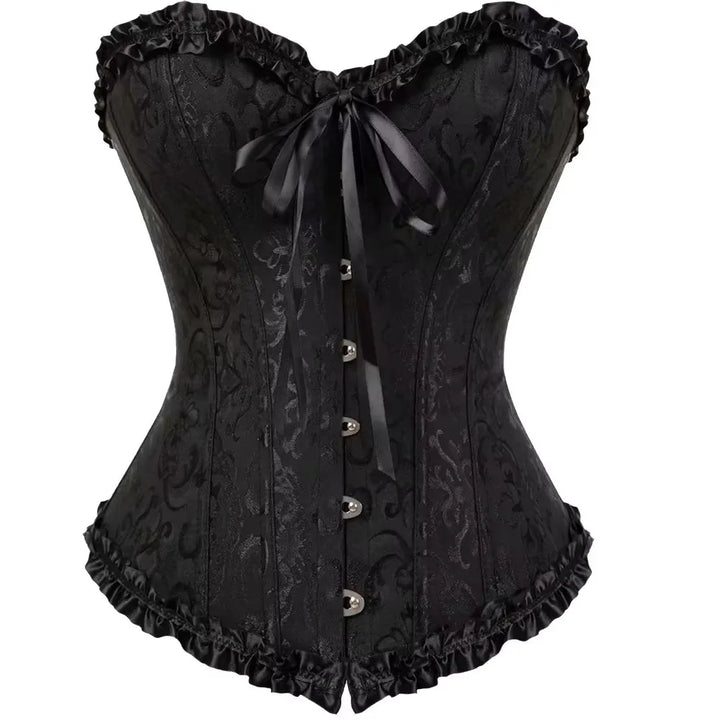 Valin C689 - Corsetto da donna in stile retrò, con lacci, in plastica Valin C689 - Corsetto da donna in stile retrò, con lacci, in plastica