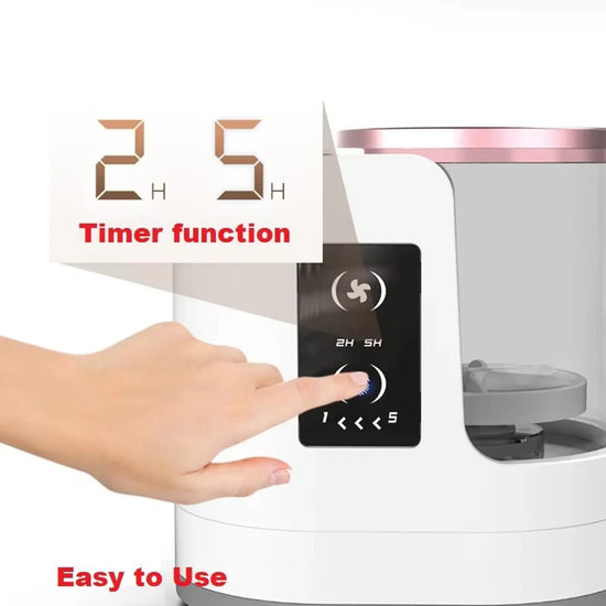 Pulitore Elettrico 3 in 1 per Pennelli Trucco – Lava, Asciuga e Organizza