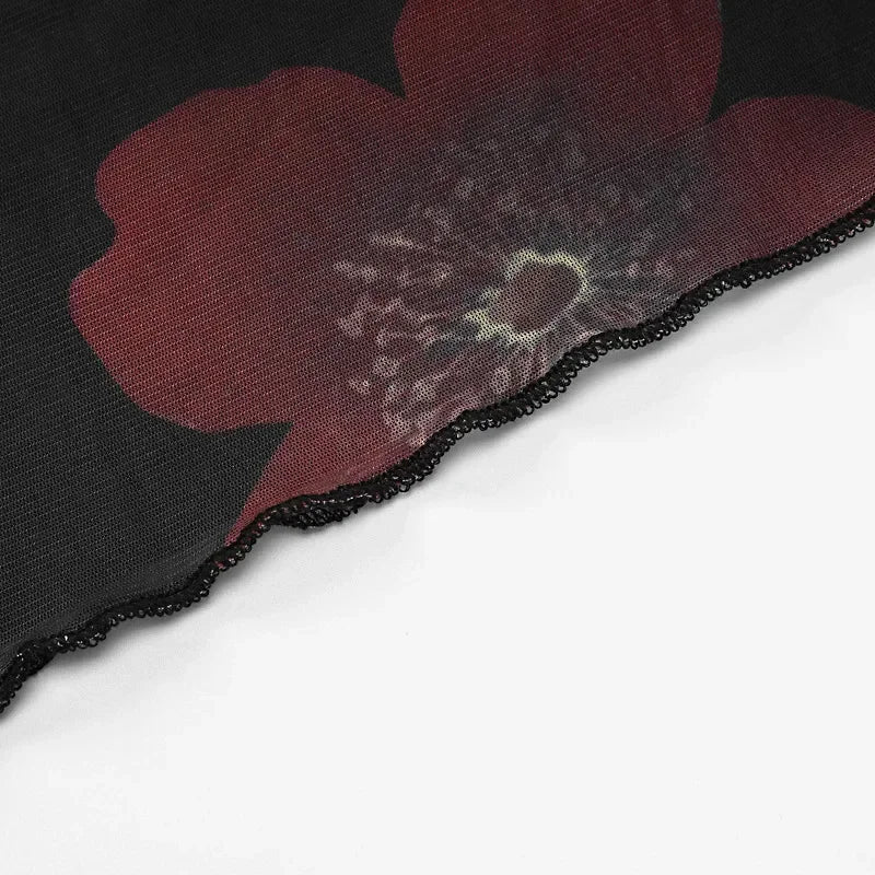 Abito con Fiore in Pizzo – Sexy, Elegante e Super Trendy