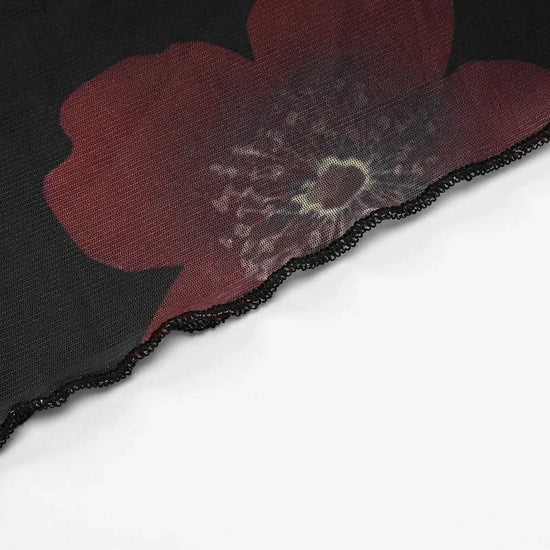 Abito con Fiore in Pizzo – Sexy, Elegante e Super Trendy