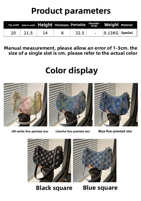 Borsa etnica donna 2025 – underarm bag spalla casual versatile, stile etnico estivo trendy