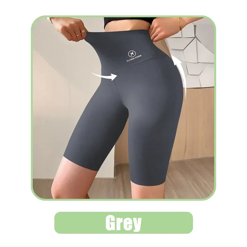 Shorts donna push-up vita alta 2025 – cycling fitness leggings per palestra e yoga